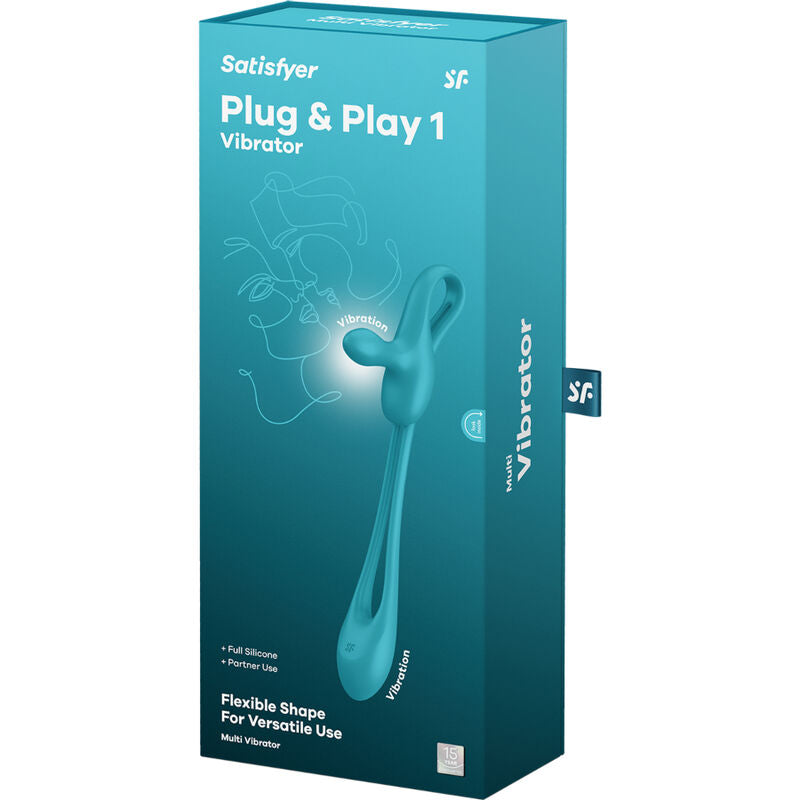 SATISFYER - PLUG &amp; PLAY 1 FLEXIBLER MULTIVIBRATOR