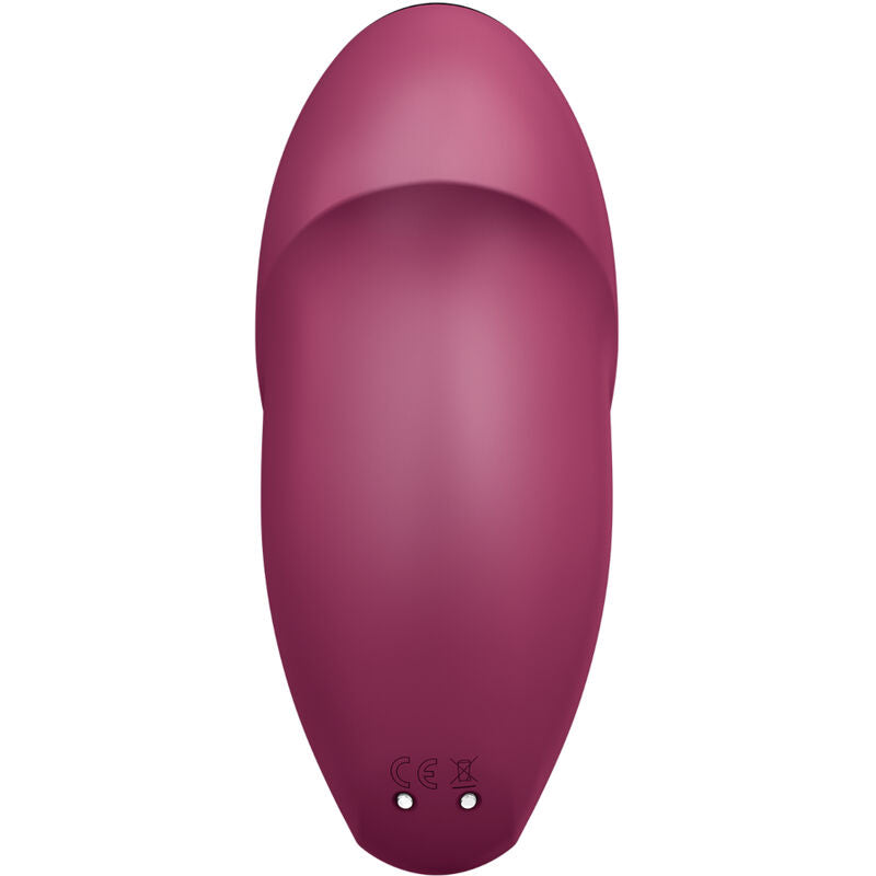 SATISFYER - TAP &amp; CLIMAX 1 VIBRATORE ROSSO DA APPOGGIO