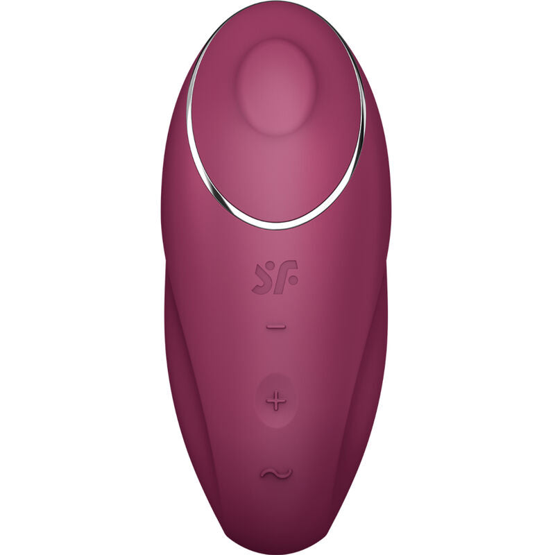 SATISFYER - TAP &amp; CLIMAX 1 VIBRATORE ROSSO DA APPOGGIO