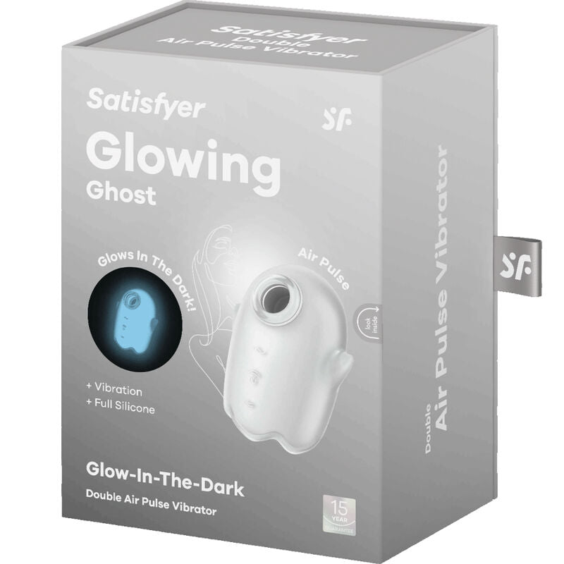 SATISFYER - GLOWING GHOST AIR PULSE &amp; VIBRATORE GIALLO