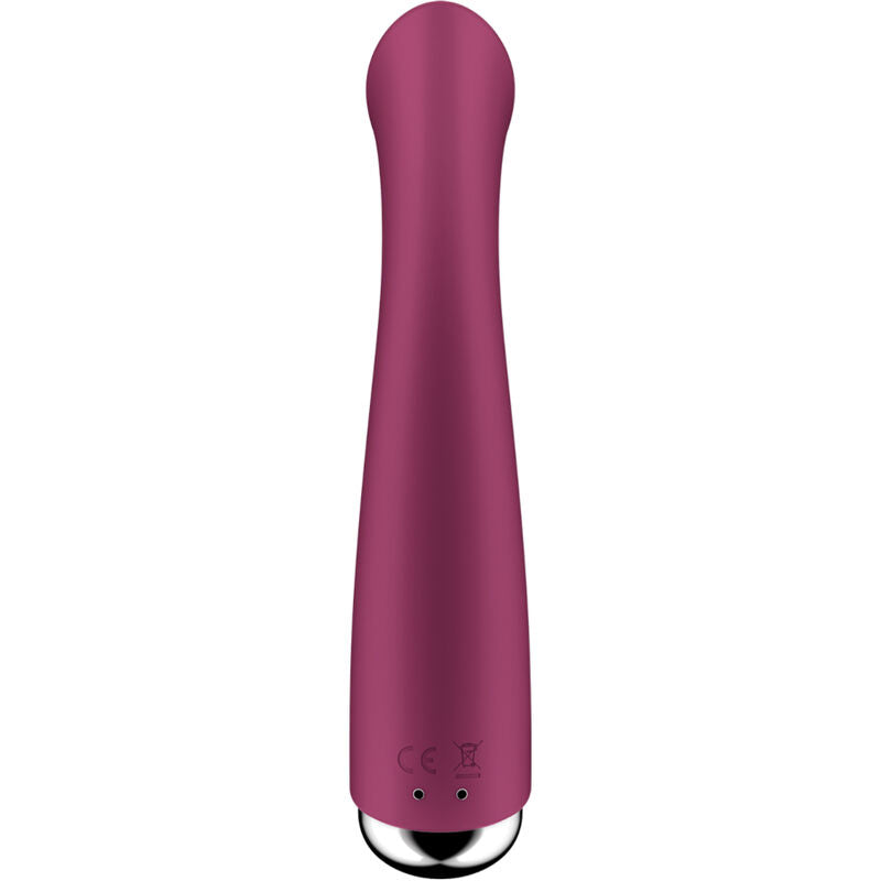 SATISFYER - VIBRATORE ROTANTE G-SPORT 1 SPINNING ROSSO