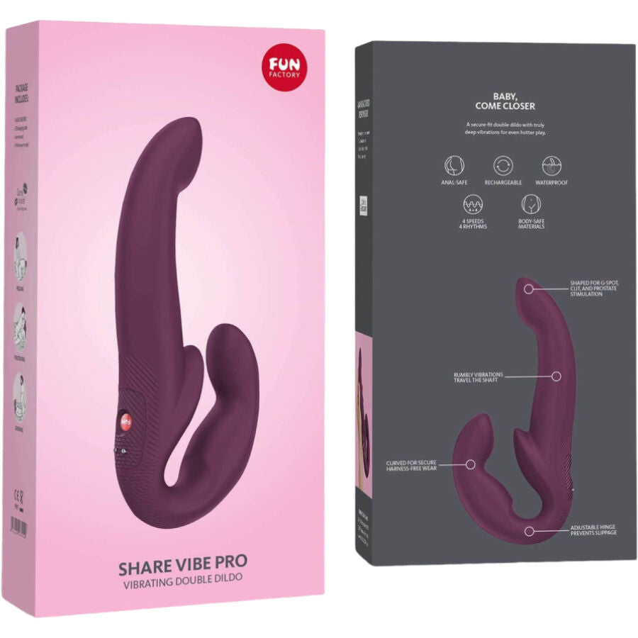 FUN FACTORY - SHARE VIBE PRO DOPPIO VIBRATORE VIOLA