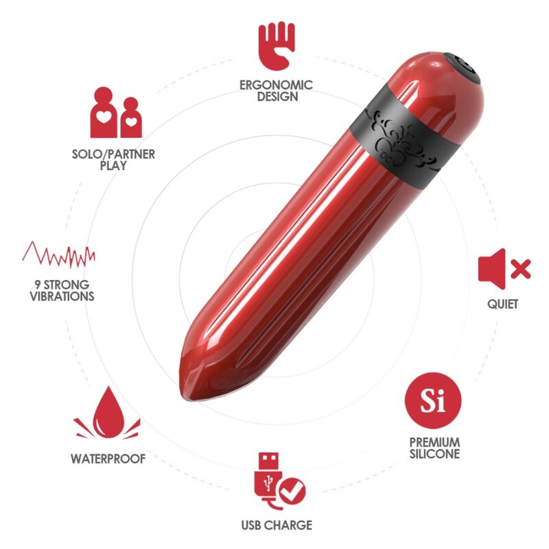 ARMONY - ROCKET VIBRATOR BULLET TELECOMANDO FUCSIA