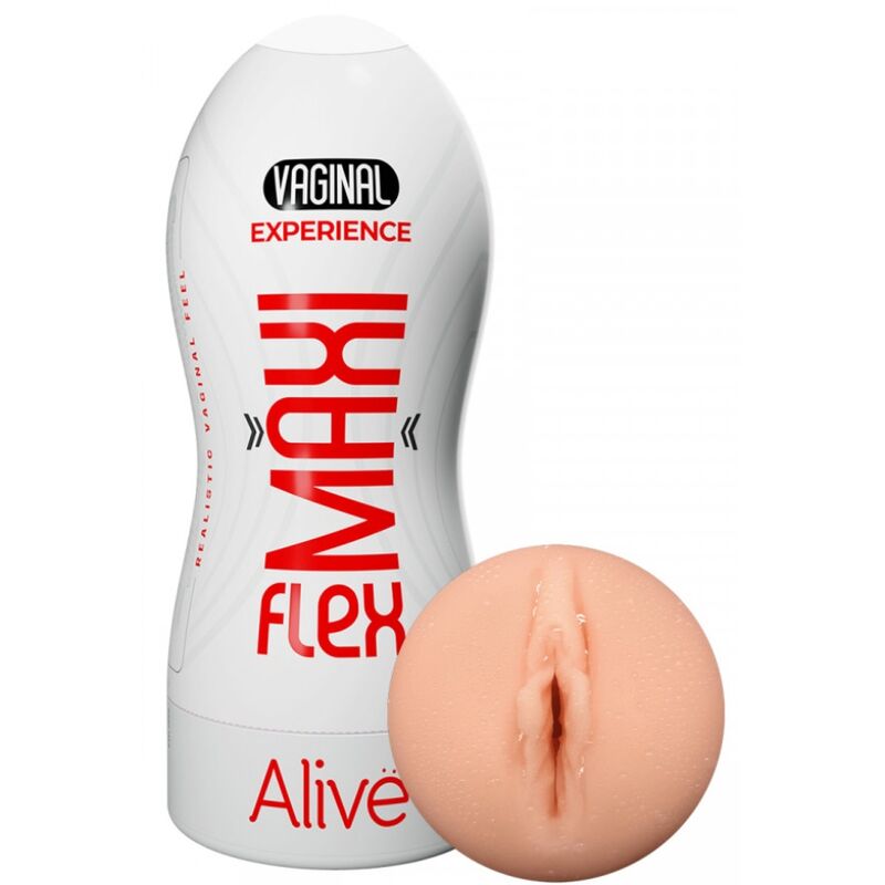 ALIVE - MAXI FLEX MÄNNLICHER MASTURBADOR VAGINAL, GRÖSSE L