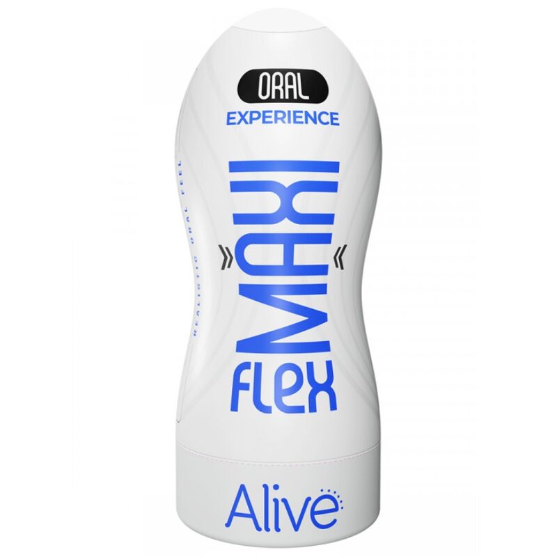 ALIVE - MAXI FLEX MASTURBADOR MASCHILE ORALE TAGLIA L