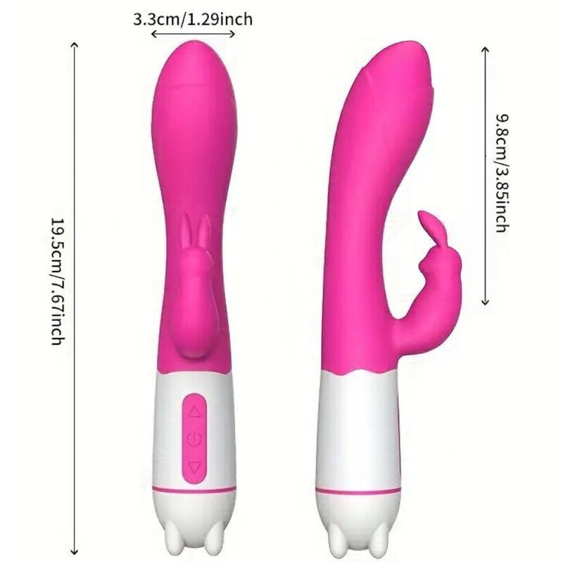 ARMONY - HAPPY VIBRATOR &amp; STIMULATOR RABBIT ROSE