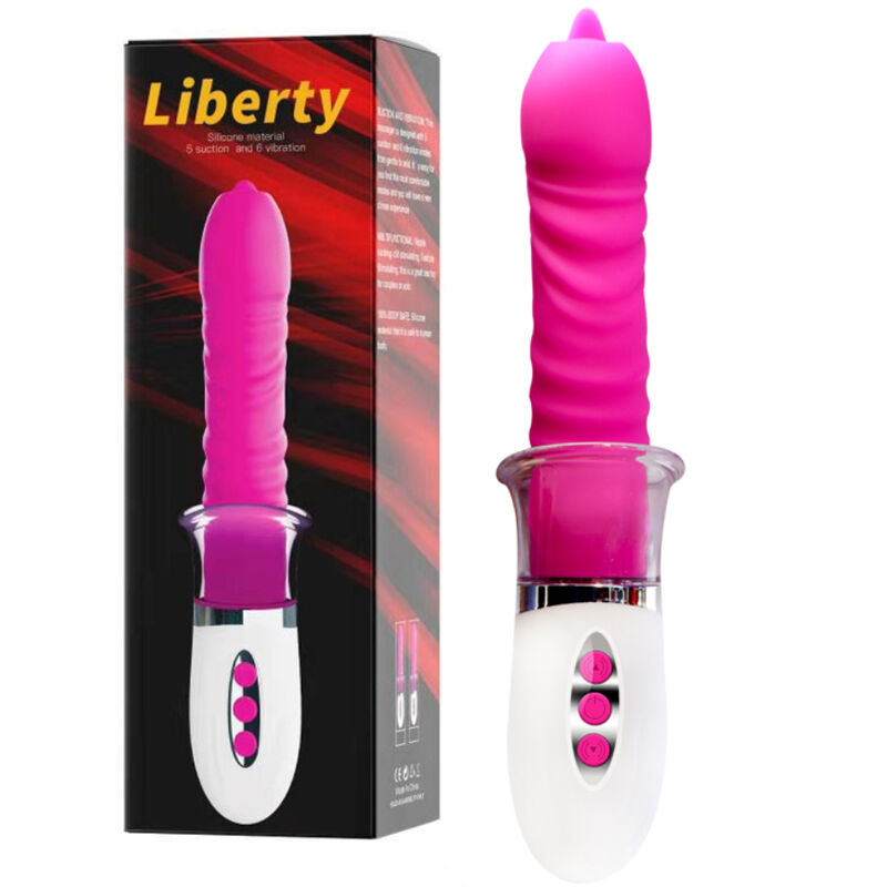 ARMONY - LIBERTY VIBRATOR & THRUSTING WITH TONGUE