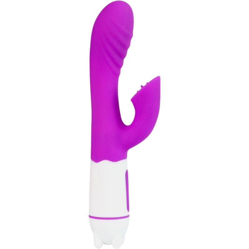 ARMONY - HAPPY VIBRATOR & STIMULATOR WITH VIOLET RECHARGEABLE TONGUE