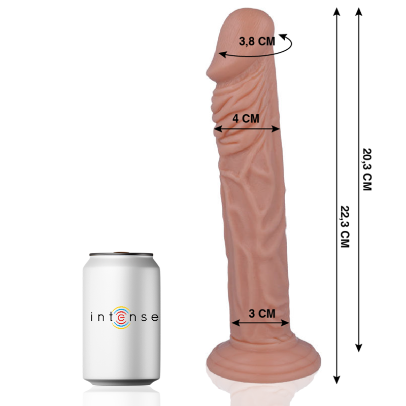 MR INTENSE - 27 REALISTISCHER SCHWANZ 22,3 CM -O- 4 CM