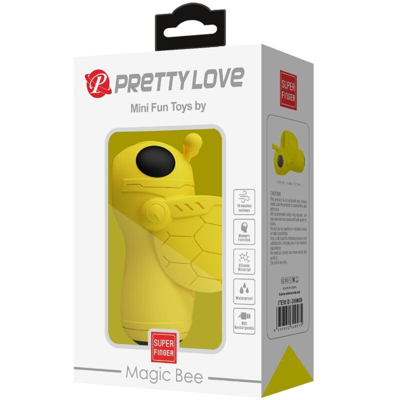 PRETTY LOVE - MINI GIOCATTOLI DIVERTENTI DI MAGIC BEE VIBRATORE E SUCCHIATORE