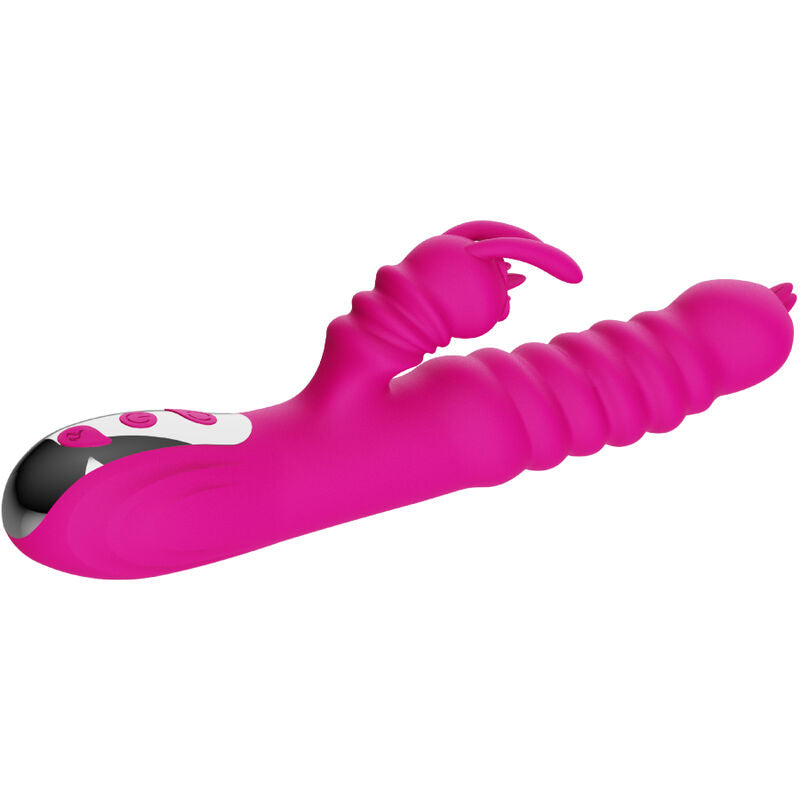 ARMONY - RABBIT DOPPELZUNGE MULTIFUNKTIONSVIBRATOR FUCHSIA WÄRMEEFFEKT