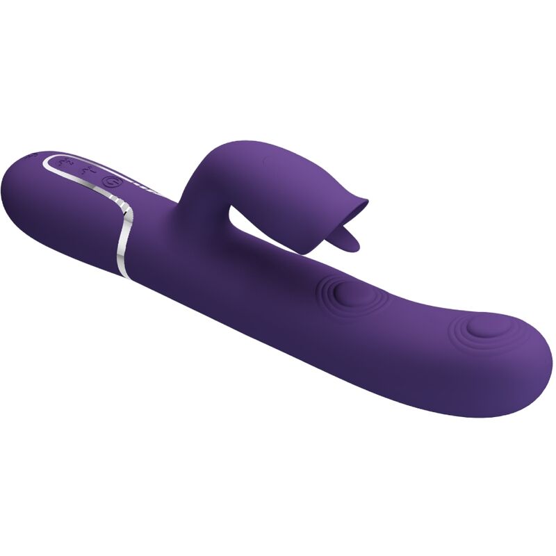 PRETTY LOVE - RABBIT VIBRATOR MIT LECKCHEN LILA