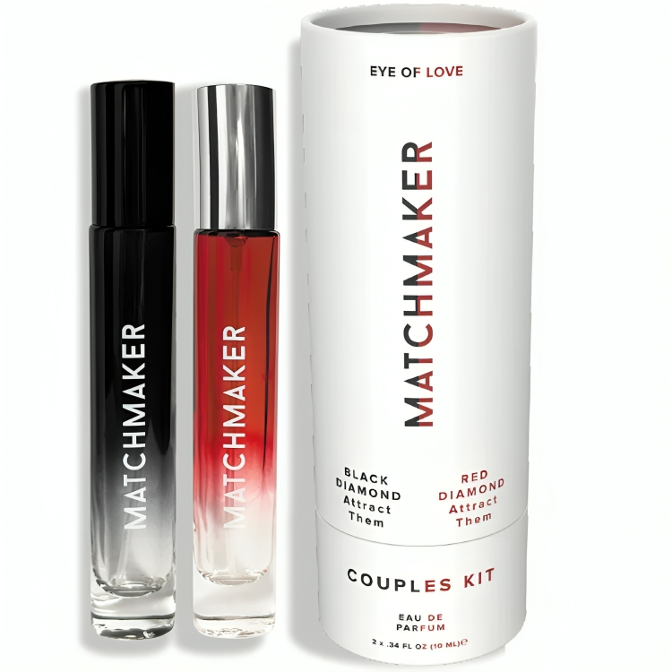 EYE OF LOVE - MATCHMAKER BLACK &amp; RED DIAMOND COPPIE KIT PROFUMO FEROMONI 10 ML