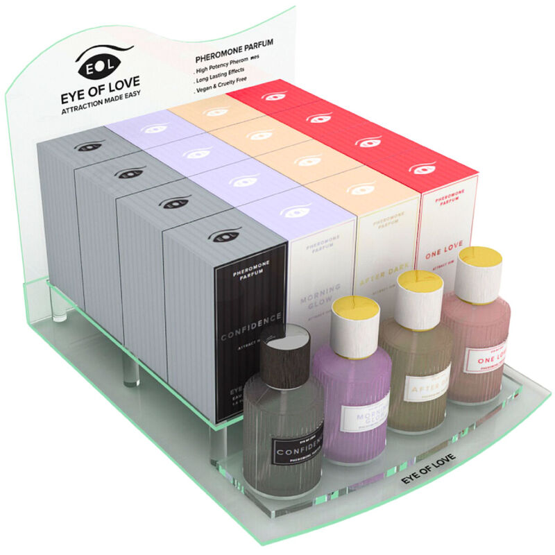 EYE OF LOVE - DELUXE DISPLAY PARFÜM 50 ML 16 STÜCK + TESTER