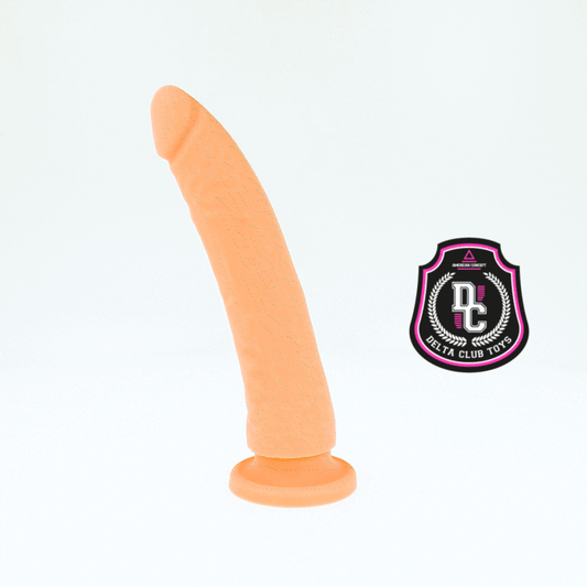 DELTA CLUB - GIOCATTOLI DILDO NATURALE MEDICO SILICONE 17 CM -O- 3 CM