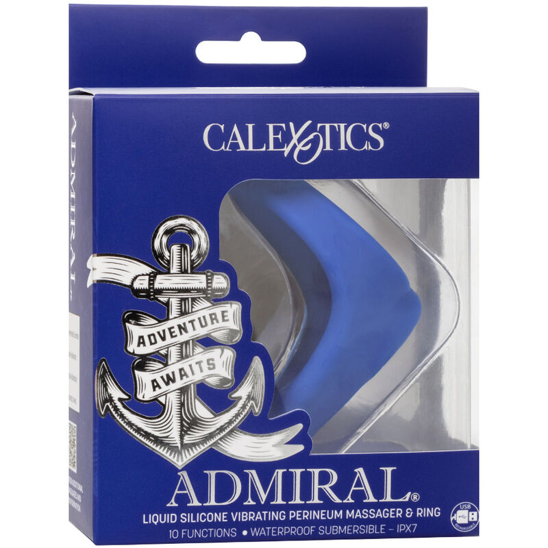 CALEXOTICS - MASSAGGIATORE PERINEO ADMIRAL BLU