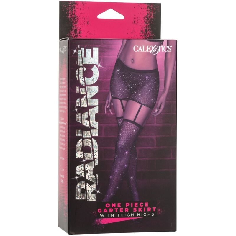 CALEXOTICS - RADIANCE GARTER SKIRT CALZATURE AUTOREGGENTI