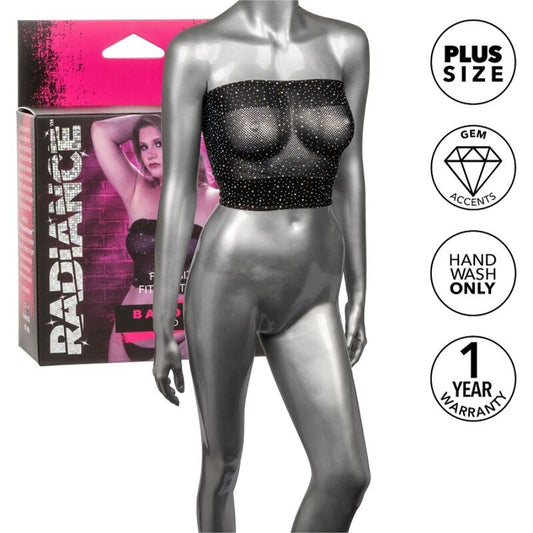 CALEXOTICS - RADIANCE BANDEAU TOP RHINE TAGLIA FORTE