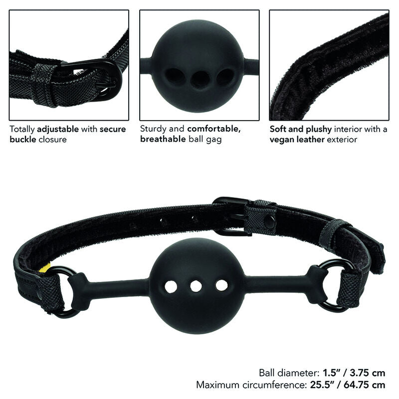 CALEXOTICS - BALL GAG TRASPIRANTE SENZA LIMITI