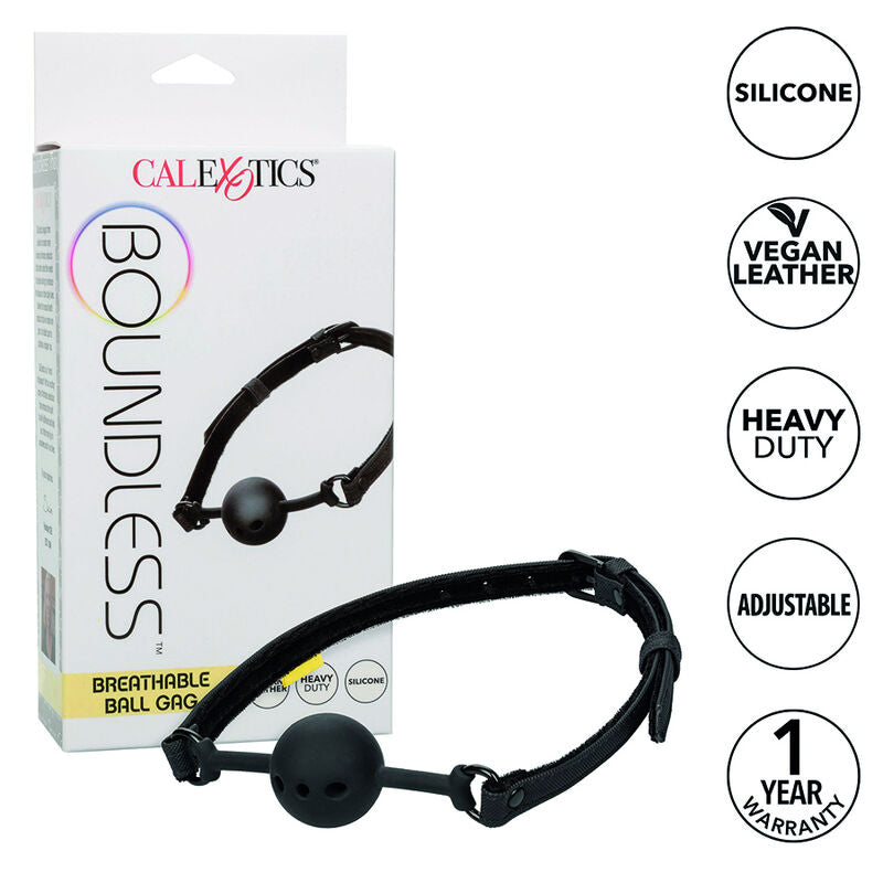 CALEXOTICS - BALL GAG TRASPIRANTE SENZA LIMITI