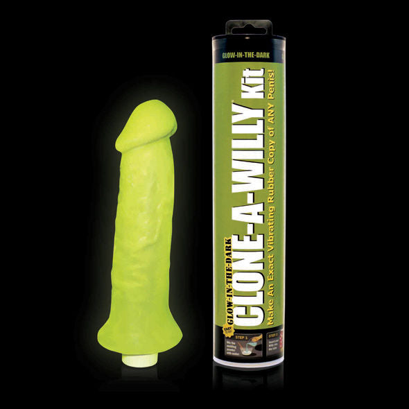 CLONE A WILLY - CLONATORE DI PENE VERDE LUMINESCENTE CON VIBRATORE