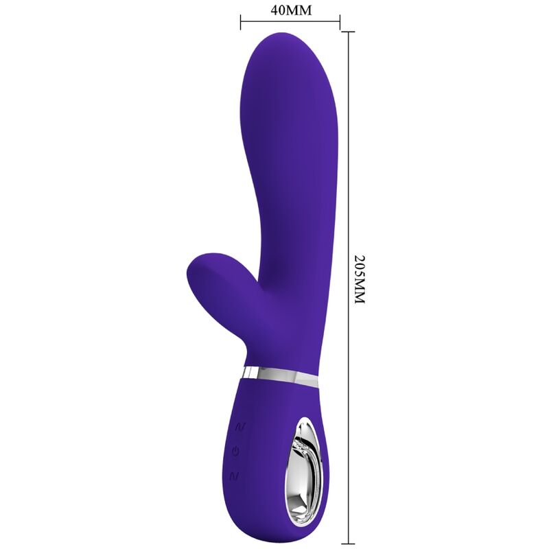 PRETTY LOVE - THOMAS MULTIFUNCTION G-SPOT VIBRATOR PURPLE