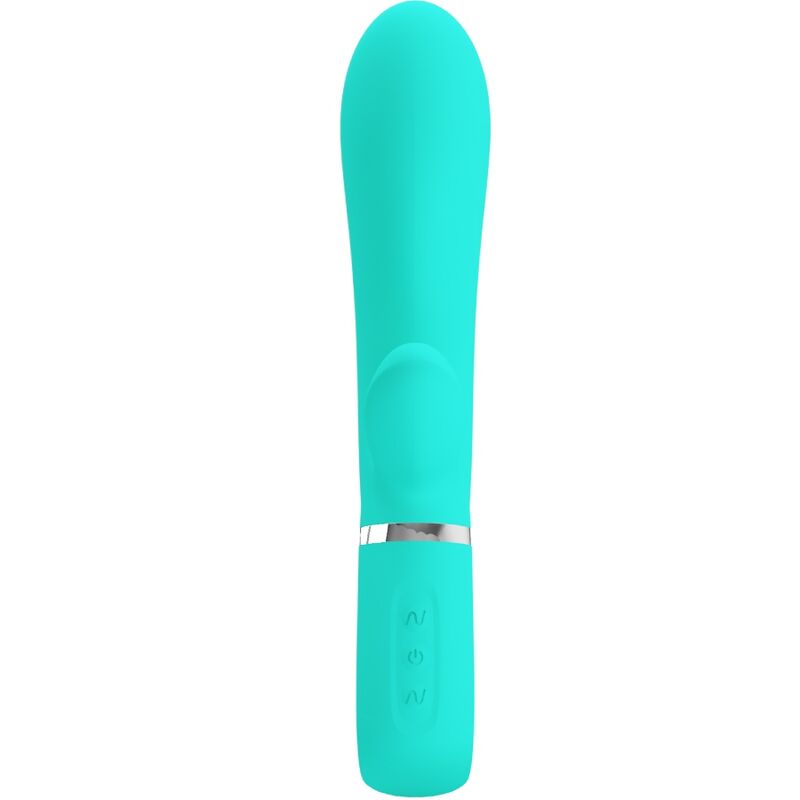 PRETTY LOVE - THOMAS MULTIFUNKTIONS-G-SPOT-VIBRATOR AQUAGRÜN