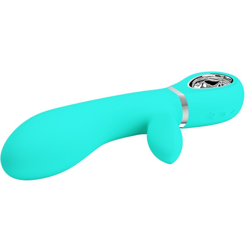 PRETTY LOVE - THOMAS MULTIFUNKTIONS-G-SPOT-VIBRATOR AQUAGRÜN