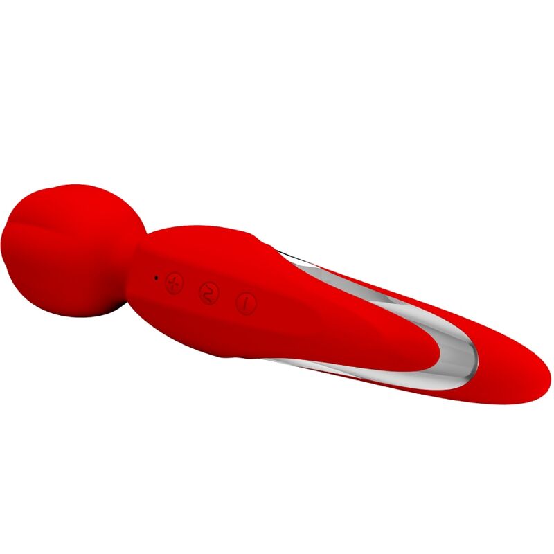 PRETTY LOVE - WALTER VIBRATORE WAND ROSSO