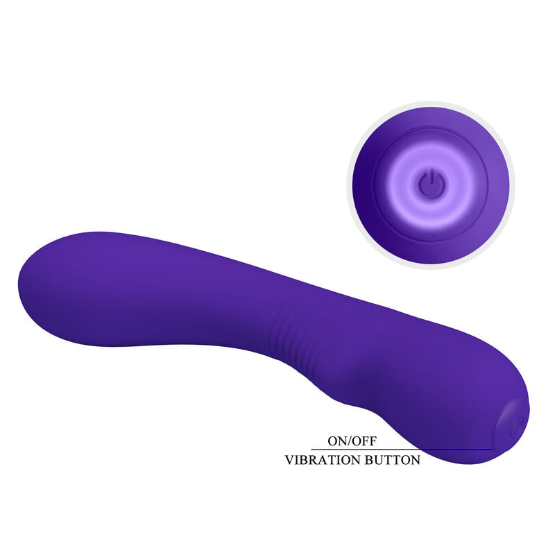 PRETTY LOVE - PRESCOTT RECHARGEABLE VIBRATOR PURPLE