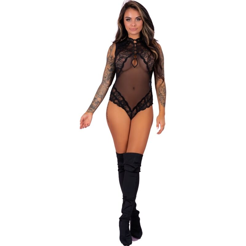 LIVCO CORSETTI FASHION - SAGEN LC 90694 BODY SCHWARZ