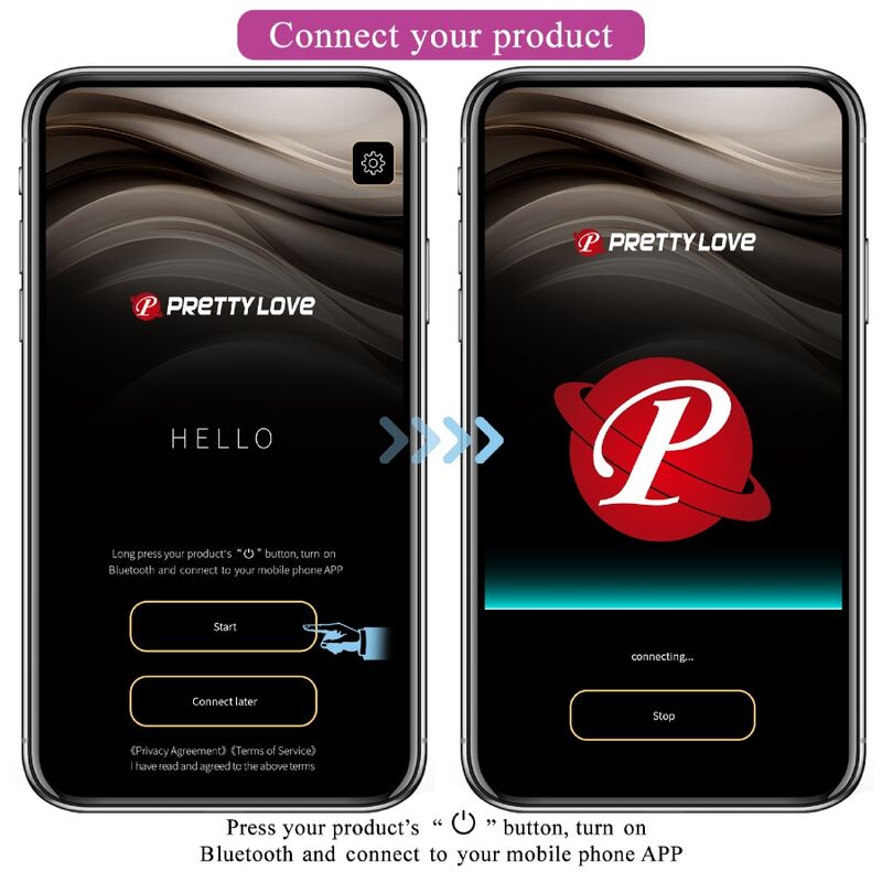 PRETTY LOVE - BILLY VIBRAZIONE TELECOMANDO VIOLA APP GRATUITA