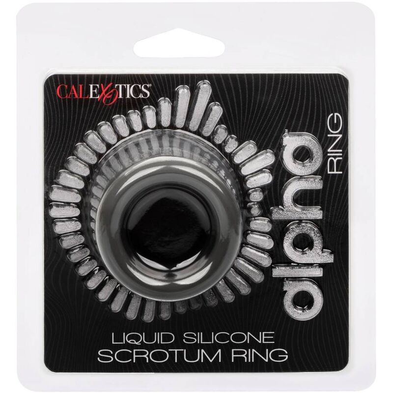 CALEXOTICS - ANELLO PER ALLUNGAMENTO SCROTUM ALPHA NERO