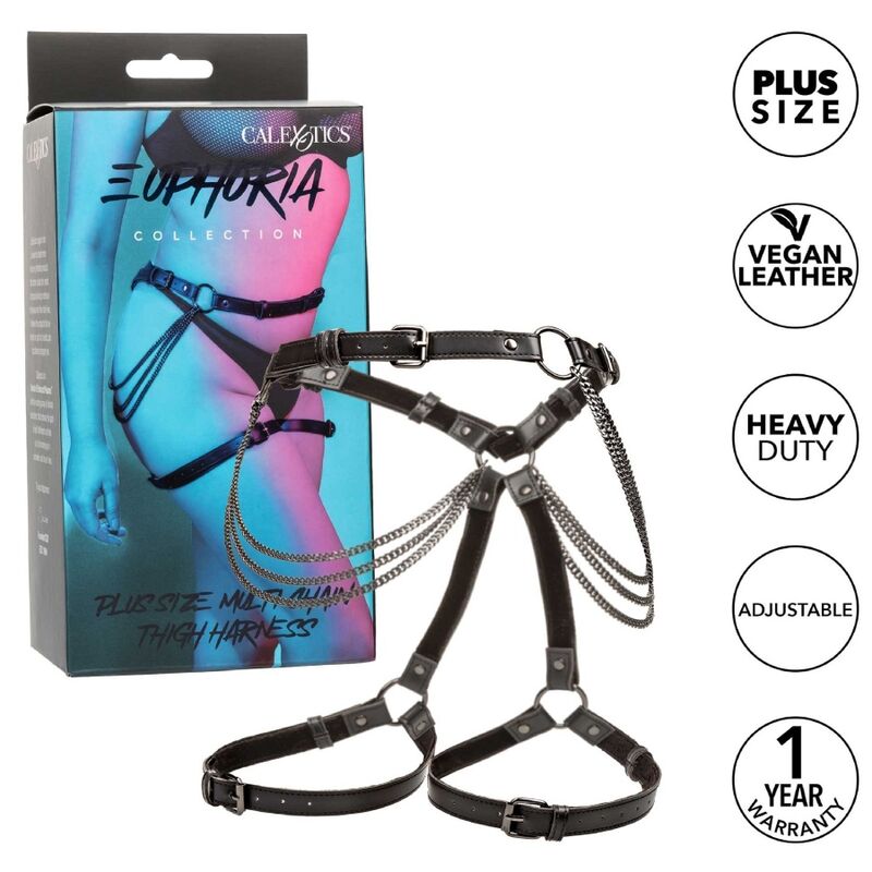 CALEXOTICS - EUPHORIA PLUS SIZE MULTI CATENA IMBRACATURA COSCIA
