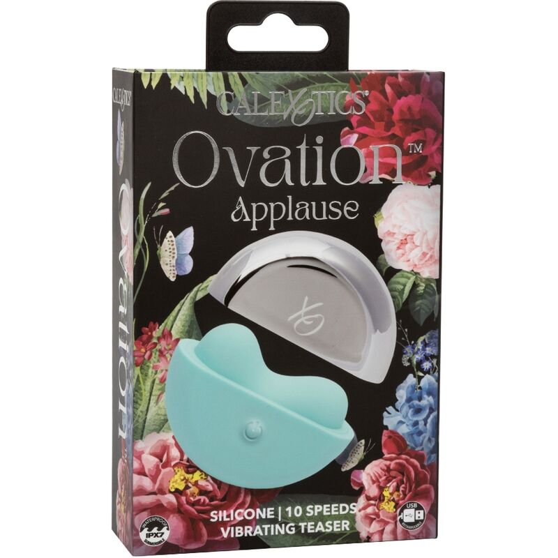 CALEXOTICS - STIMOLATORE DI APPLAUSI OVATION VERDE ACQUA