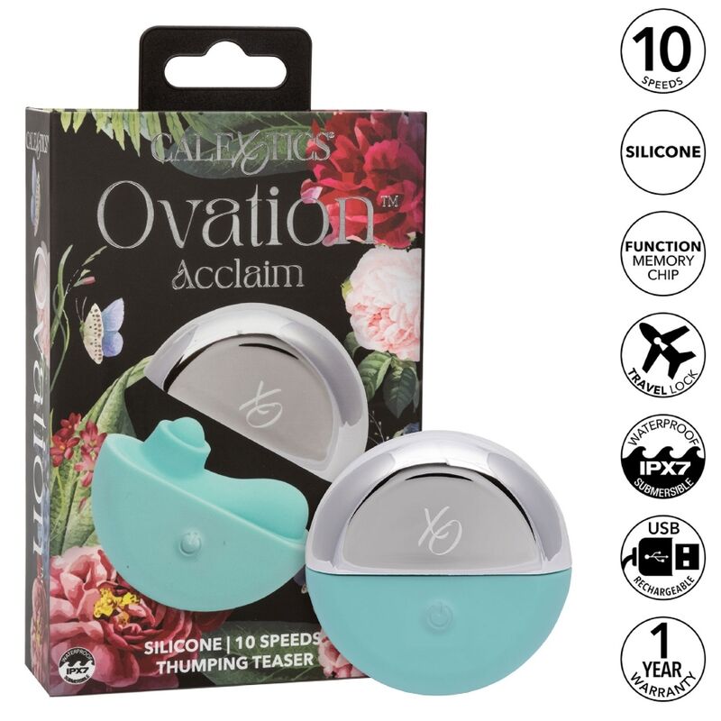 CALEXOTICS - OVATION ACCLAIM STIMULATOR AQUAGRÜN