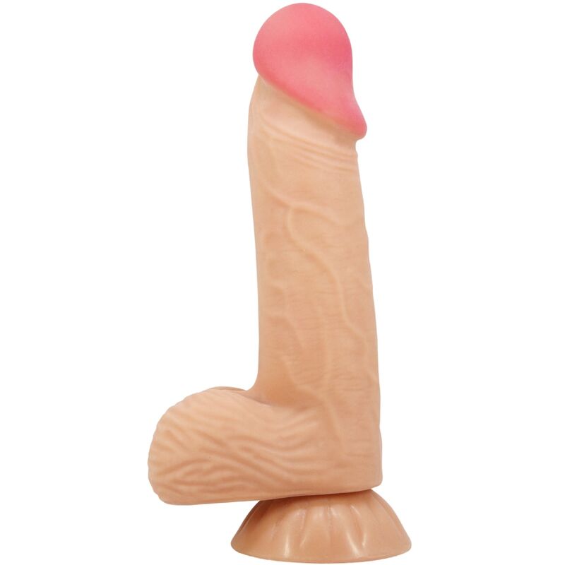 PRETTY LOVE - SERIE SLIDING SKIN DILDO REALISTICO CON VENTOSA SLIDING SKIN 20,6 CM