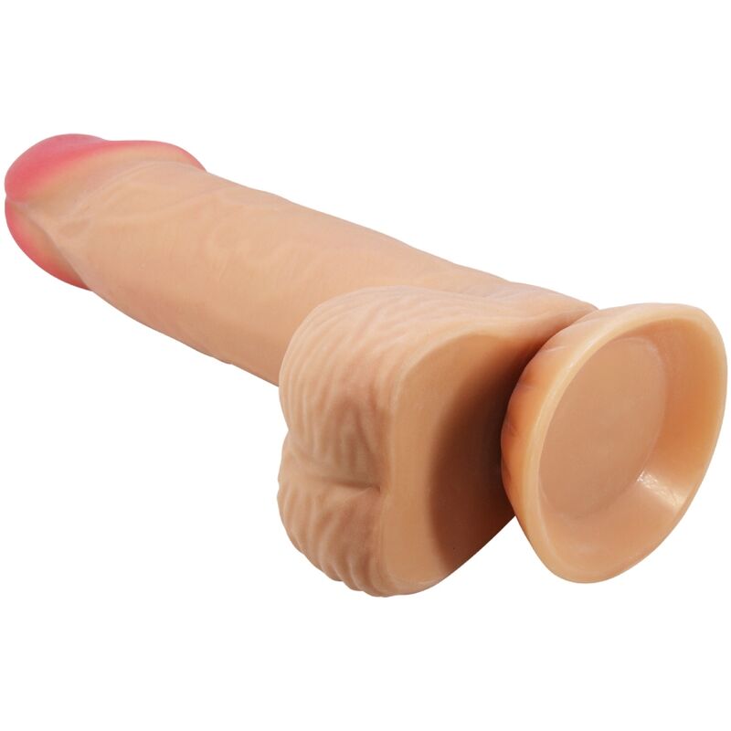 PRETTY LOVE - SLIDING SKIN SERIES REALISTISCHER DILDO MIT GLEITENDEM HAUT-SAUGNAP 20,6 CM