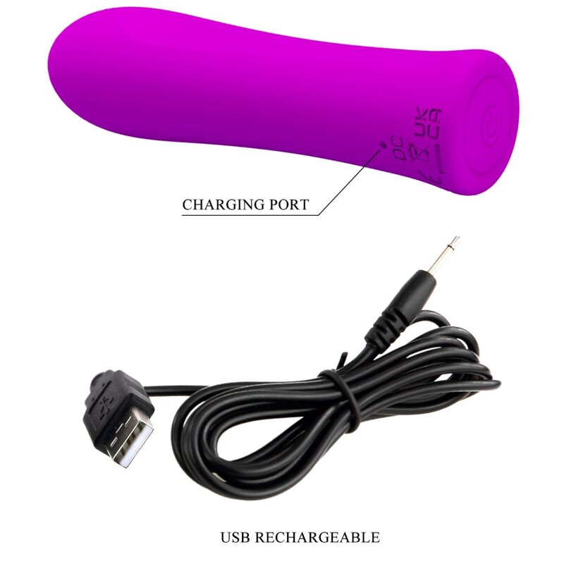 PRETTY LOVE - ALFREDA SUPER POWER VIBRATOR VIOLETT