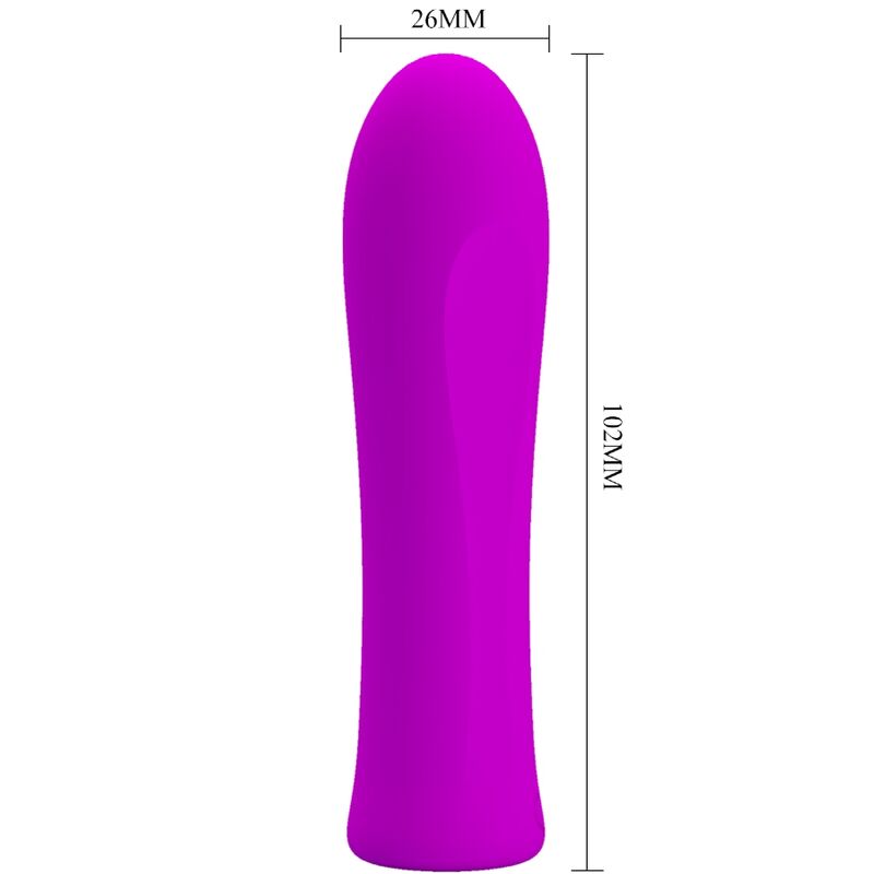 PRETTY LOVE - ALFREDA SUPER POWER VIBRATOR VIOLET