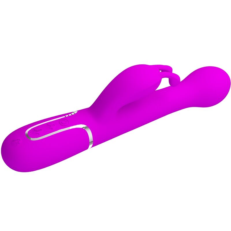 PRETTY LOVE - DEJON VIBRATORE CONIGLIO 3 IN 1 MULTIFUNZIONE VIOLA