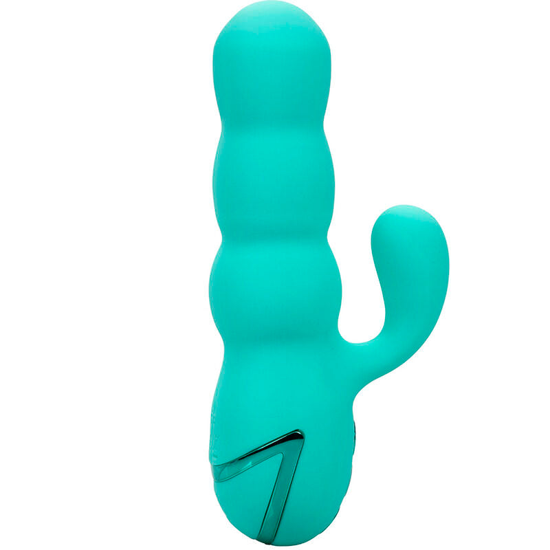 CALEXOTICS - DEL MAR DIVA VIBRATOR RABBIR AQUA GREEN BY CALIFORNIA DREAMING