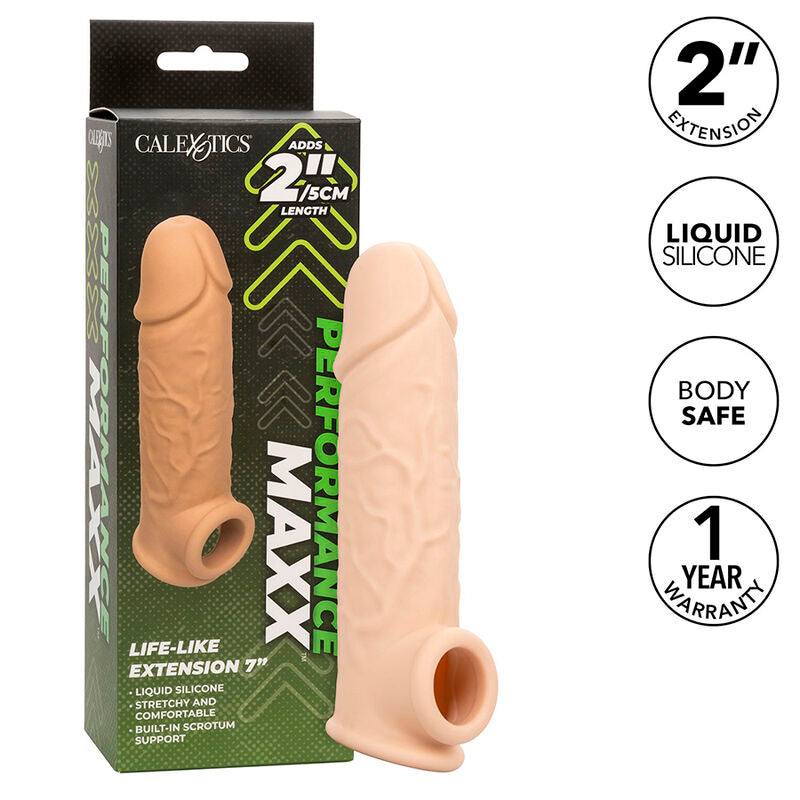 CALEXOTICS - PERFORMANCE MAXX LEBENSNAHE EXTENSION 7 HELLE HAUT