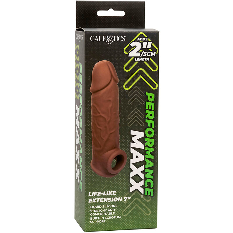 CALEXOTICS - PERFORMANCE MAXX LIFE-LIKE EXTENSION 7 BROWN SKIN