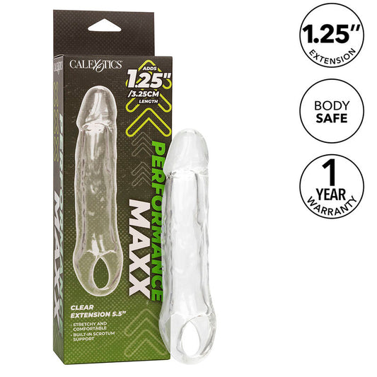 CALEXOTICS - PERFORMANCE MAXX CLEAR VERLÄNGERUNG 5,5 TRANSPARENT