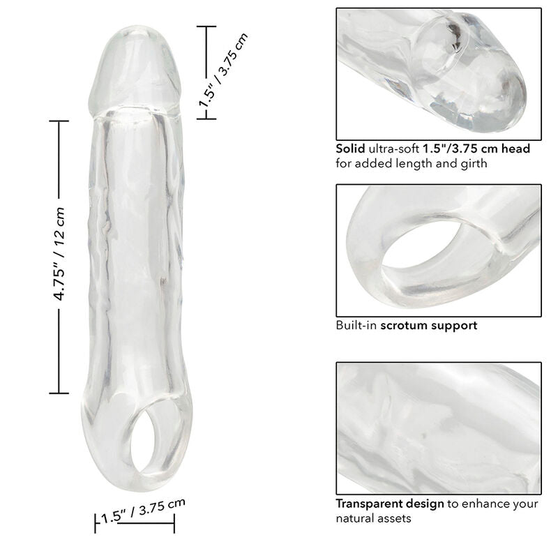 CALEXOTICS - PERFORMANCE MAXX CLEAR VERLÄNGERUNG 6,5 TRANSPARENT