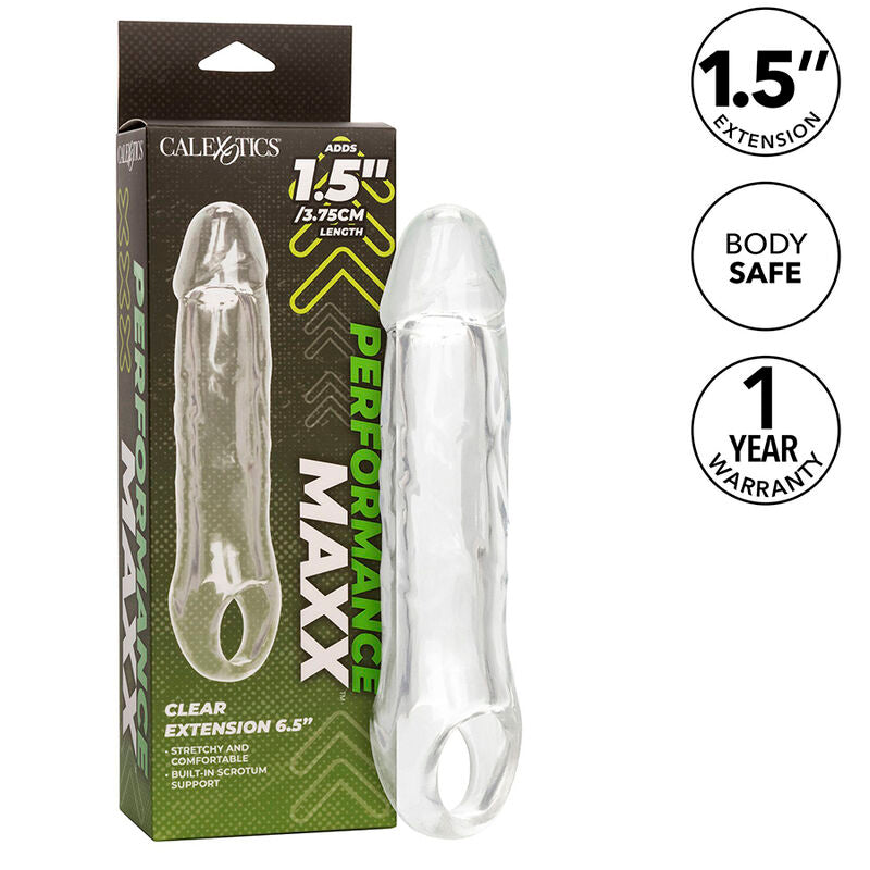 CALEXOTICS - PERFORMANCE MAXX CLEAR VERLÄNGERUNG 6,5 TRANSPARENT