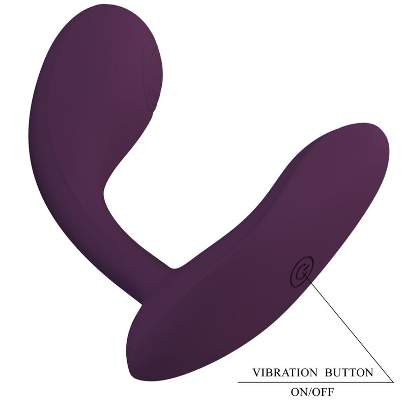 PRETTY LOVE - BAIRD G-SPOT 12 VIBRAZIONI RICARICABILE LILA APP