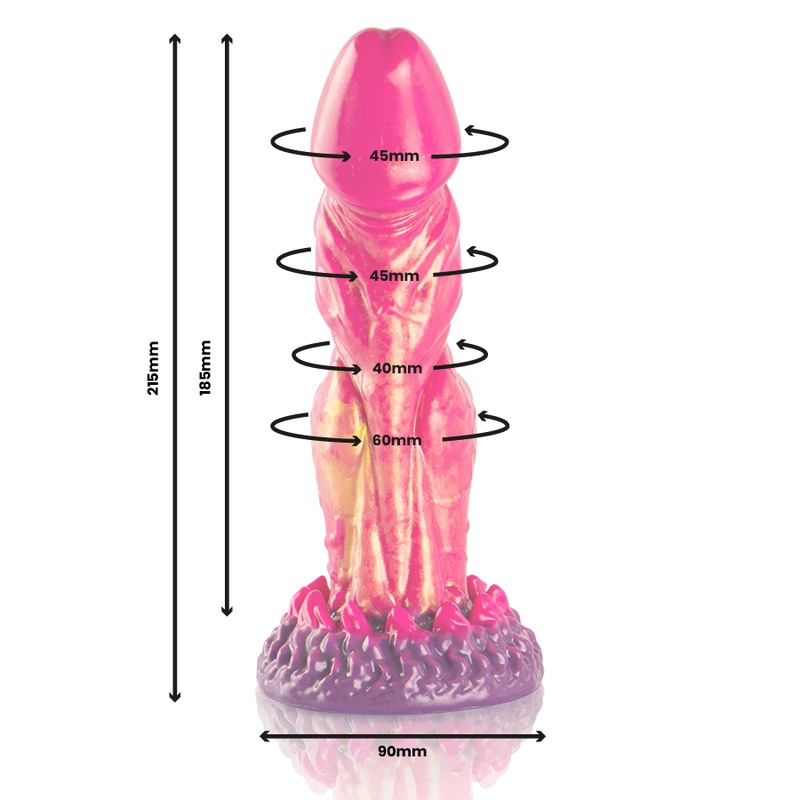 EPIC - CERBERUS DILDO MITOLOGICO FUOCO