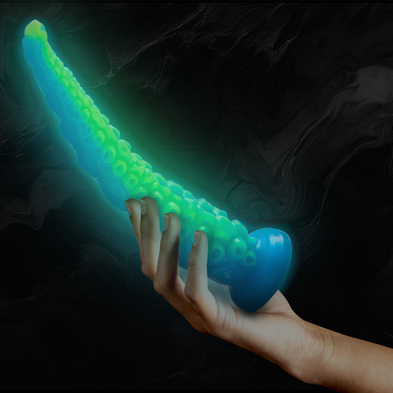 EPIC - SCYLLA DILDO FLUORESCENTE TENTACOLO SOTTILE TAGLIA GRANDE